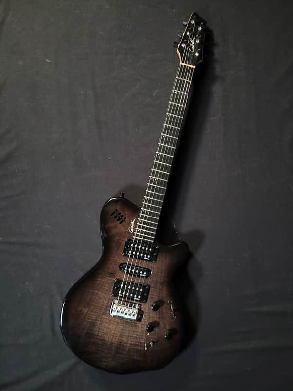 Godin xtSA 2010s - Trans Black image 1