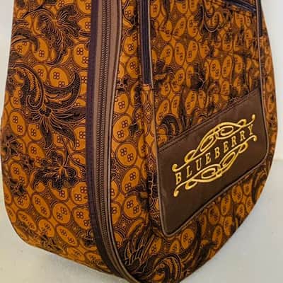 Blueberry Authentic Batik Gig Bag - Extra Sturdy Padding for Comfort and Protection image 10
