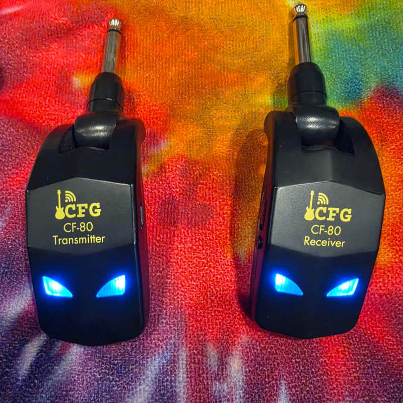 CFG CF-80 2.4GHz Guitar/Bass Wireless System image 1