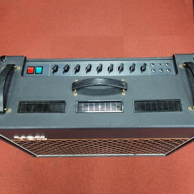 Vox AC30TBR Model 1007 Top Boost 3-Channel 30-Watt 2x12" Guitar Combo 1988 - 1993 - Black image 5