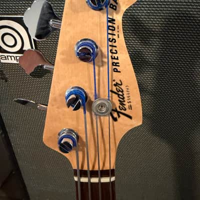 1981 Fender Precision bass with rosewood fretboard. image 4