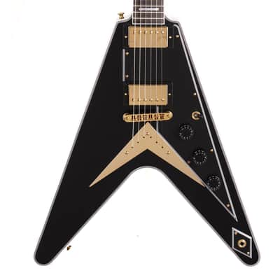Gibson Custom Shop Flying V Custom Ebony Gloss image 2