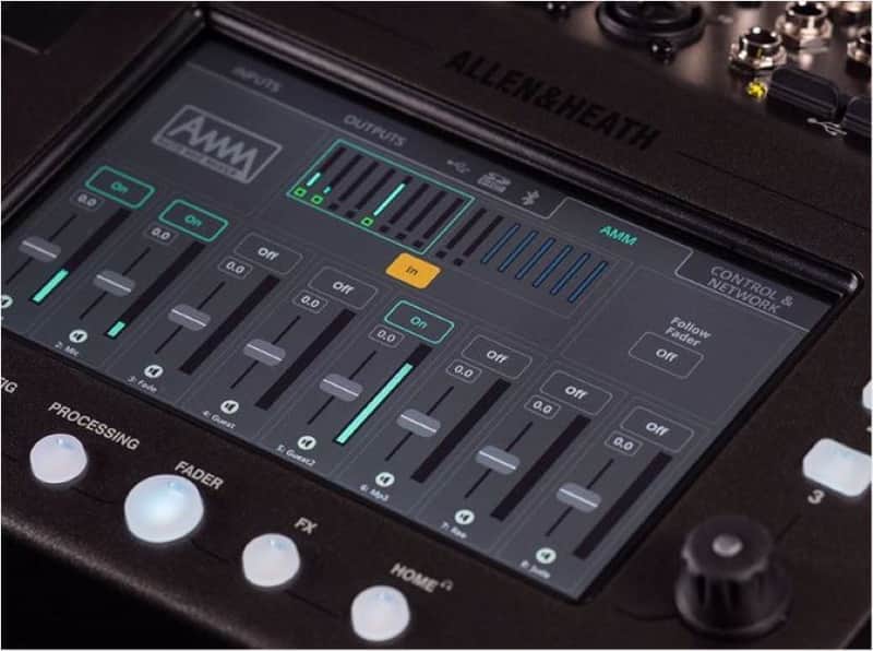 Allen & Heath Allen & Heath CQ-18T 18 Channel Digital Mixer Open Box image 1
