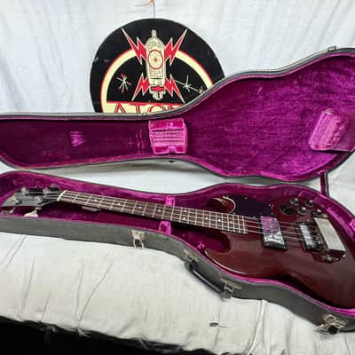 Gibson EB-3 eb3 SG Short Scale 4-string Bass with Case 1976 image 1