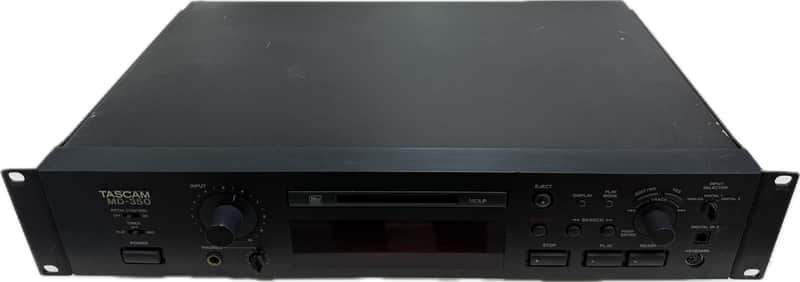 TASCAM MD-350 MiniDisc Recorder/Player CG01SRZ image 1