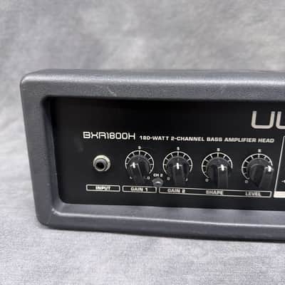 Behringer Ultrabass BXR1800H 180-Watt 2-Channel Bass Amp Head with Footswitch image 2