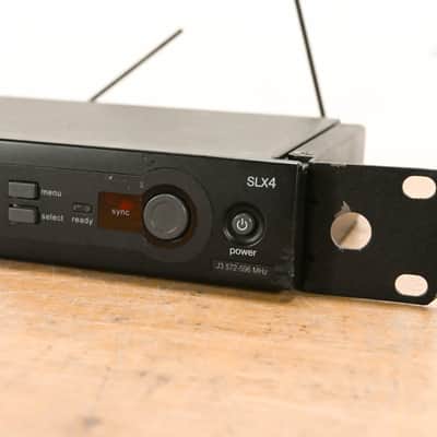 Shure SLX4 Wireless Receiver - J3 Band: 572-596 MHz (NO POWER SUPPLY) CG012C0 image 2