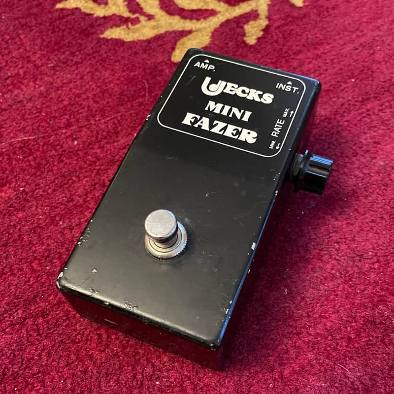 Vintage 1972 Uecks (Univox Shin Ei) mini Fazer - Black image 1