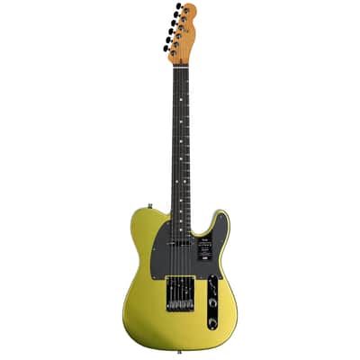 Fender American Ultra II Telecaster Electric Guitar, Ebony Fingerboard (with Case), Solar Flare, Open Box (Very Good) image 3