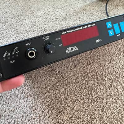 A/DA ADA MP-1 Guitar Tube Programmable Preamp with MIDI Control image 1