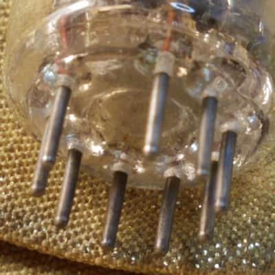 Amperex 6DJ8 AT1000 TESTED Vacuum Tube Heerlen D Getter GA0 GA2 Bugle Boy T2 ECC88 dual triode 1959 image 12