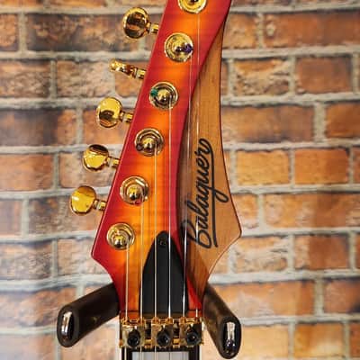 ‘22 Balaguer | Typhon | Orange & Cherry Sunburst | 👊Bare Knuckles👊 | USA 🇺🇸 image 5