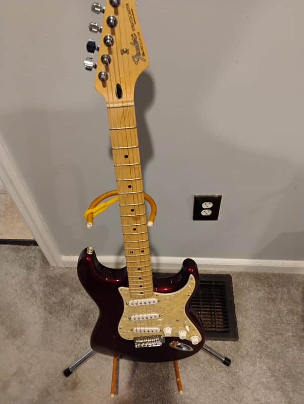 2007 Fender Standard Stratocaster Guitar replaced Pickguard MIM image 1