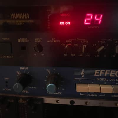Yamaha REV 7 Digital Reverberator 1980s - Black image 2