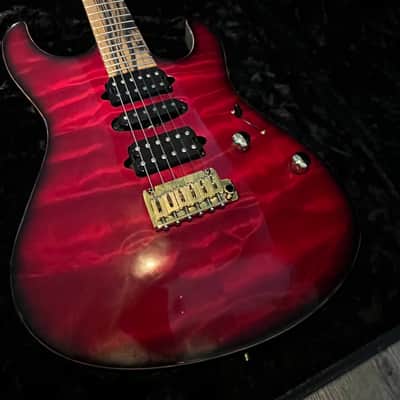 Suhr Modern Carve top Pale Moon/Black Limba *Rare- custom color image 8