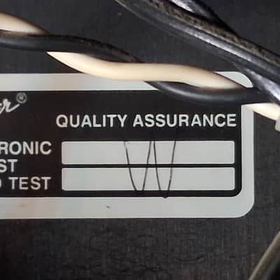 Fender Twin Amp Black Face 1993 - Black image 17