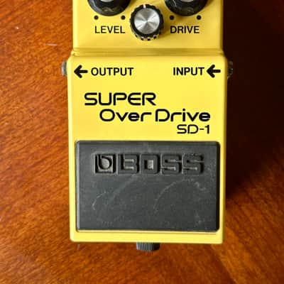 Boss SD-1 Super Overdrive w/ Analogman Mod | Reverb