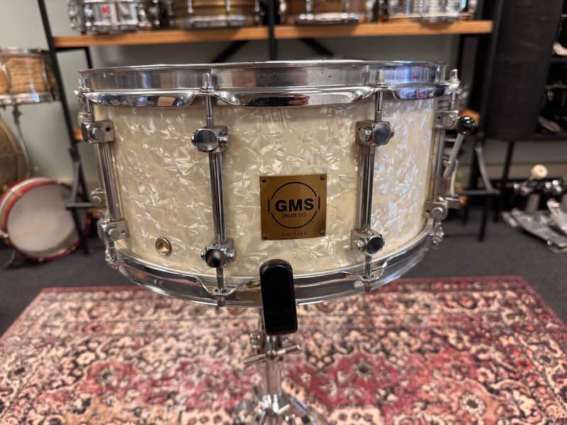 14" x 6,5" GMS Grand Master Maple Snare Drum in WMP Finish (VIDEO) image 1