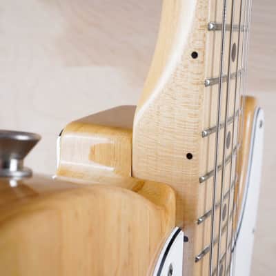 Fender Made In Japan Traditional '70s Telecaster Ash 2017 Natural w/ Bag, Tags image 11