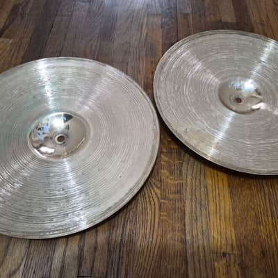 14" Sabian B8 Hand Hammered and Lathed Hi Hat Pair (DEMO) image 5