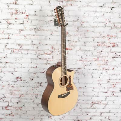Taylor - (2025) 354ce - 12 String Acoustic-Electric Guitar -Sapele/Sitka - V-Class Bracing - Natural - w/ Hardshell Case - x75044 image 4