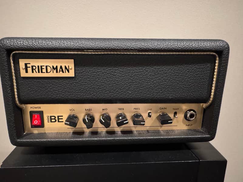 Friedman BE-Mini 30-Watt Solid State Guitar Amp Head 2021 - Present - Black image 1