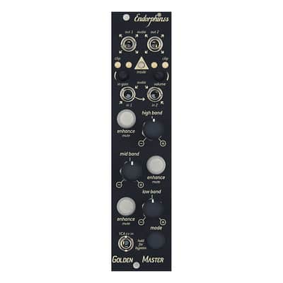 Endorphin.es Golden Master Eurorack Multi Band Compressor Module (Silver) image 3
