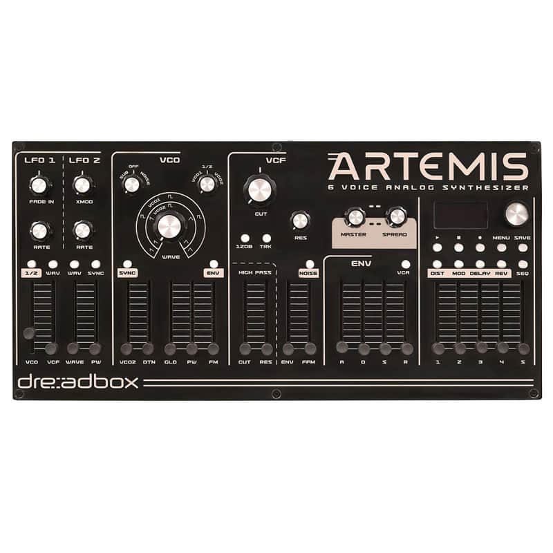 Dreadbox Artemis 6-Voice Desktop Synthesizer image 1