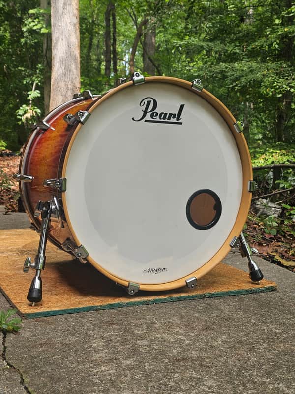 Pearl Masters MCX 2008 - Quilted Bubinga Sunburst