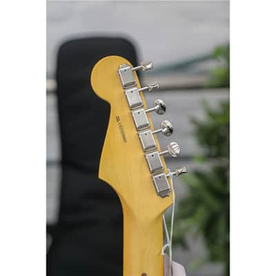 FENDER American Professional Classic Stratocaster Faded Sherwood Green Metallic image 6
