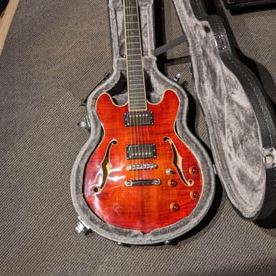 Eastman T184MX Semi-Hollow Electric Guitar w/Case - Classic Finish (Serial #P2303321) image 8