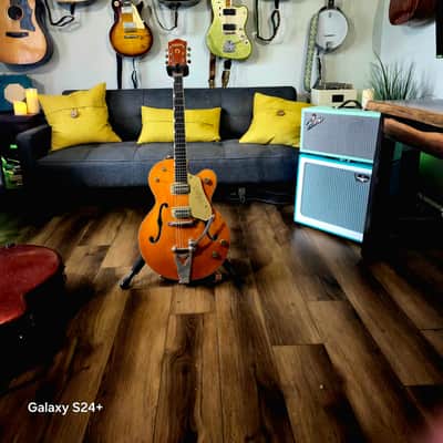 Gretsch 6120 Chet Atkins Hollow Body 1960-61 - Orange image 2