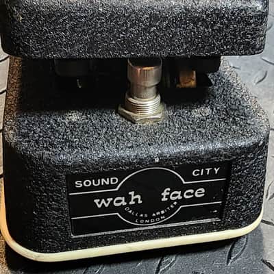 Sound City Dallas Arbiter London Wah Face Italy Vintage 1960's-1970's image 2