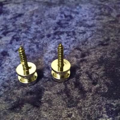 1980s Schaller Strap Buttons Chrome image 2