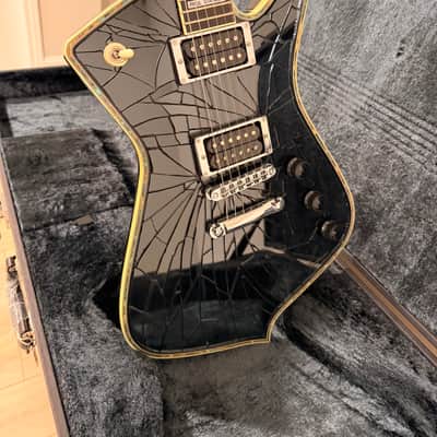 Ibanez PS3CM Paul Stanley Signature Black Cracked Mirror Iceman image 12