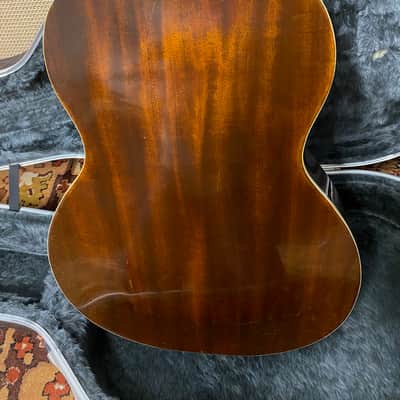 Vintage 1930s *1935* Epiphone Olympic Masterbilt Left Handed Sunburst USA Guitar image 16