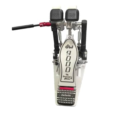 Used DW 9000 Double Bass Drum Pedal w/Zippered Case - Very Good image 2