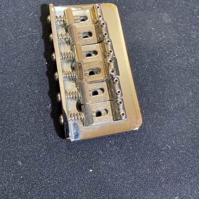 Fender String thru  bridge  Chrome image 1