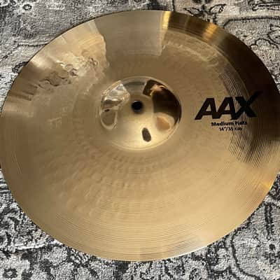 Sabian 14” AAX Medium Hi-Hats - Brilliant image 3