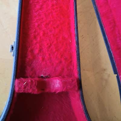 Gibson SG Hard Case 1970s - Black/ Red Inside image 15
