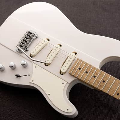 Reverend Greg Koch Signature Gristle ST Transparent White image 3