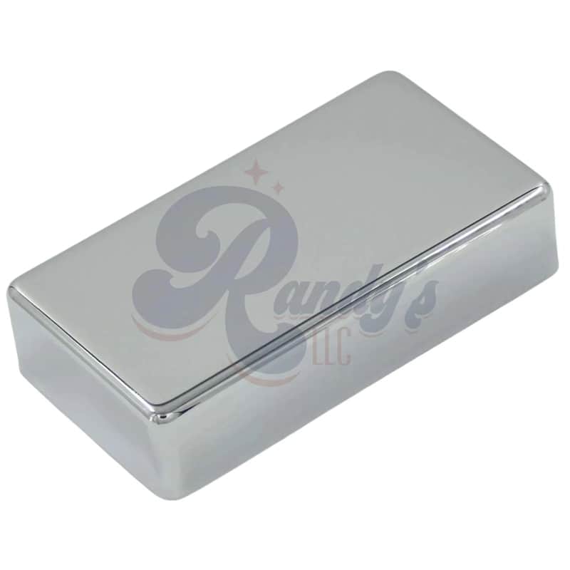 Advanced Plating 1906C Humbucker Pickup Cover (No Holes) - Fits Gibson®-Chrome image 1