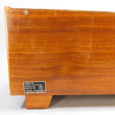1950s Vintage Farfisa Royal Artist Model III Portable Chord Organ Brown Natural Wood Made in Italy image 11