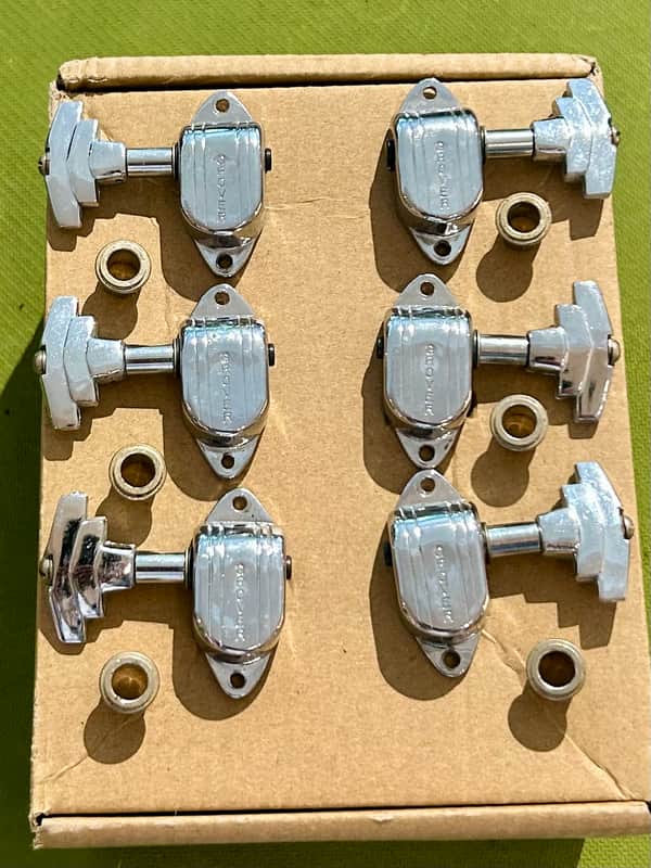 Vintage Grover Imperial Tuners - Chrome - 60s/70s image 1