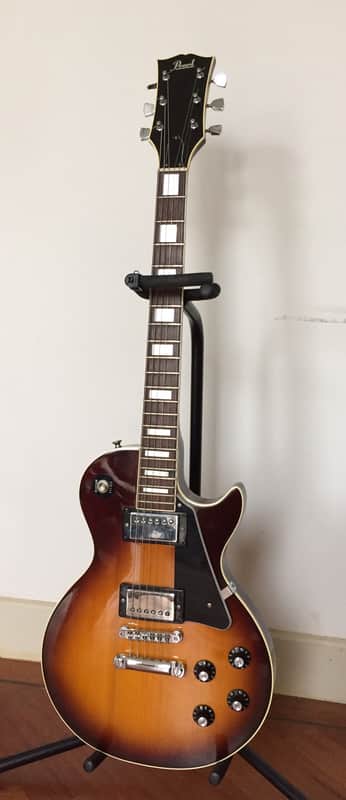 Vintage Japanese Pearl Gibson Les Paul Copy 1980s Sunburst