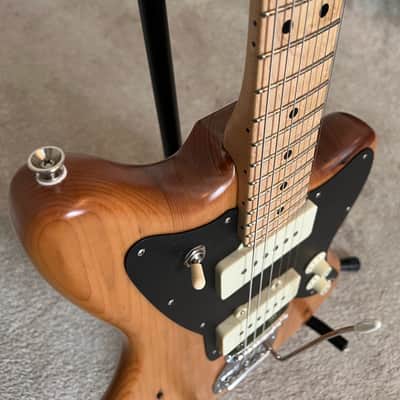 Fender Limited Edition Exotic Collection American Professional Pine Jazzmaster 2017 Natural image 2