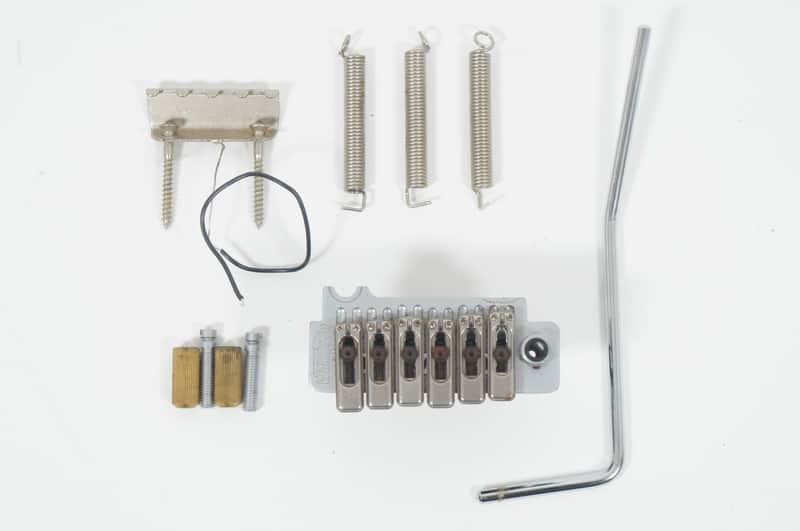 [SALE Ends June 22] Wilkinson by Gotoh VS100G Guitar Bridge Tremolo Brushed Steel Worldwide Shipment image 1