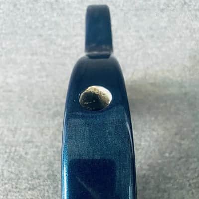 Metallic Blue HH Guitar Basswood Body image 7