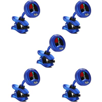 Snark SN-1X Guitar and Bass Tuner 5-pack image 1