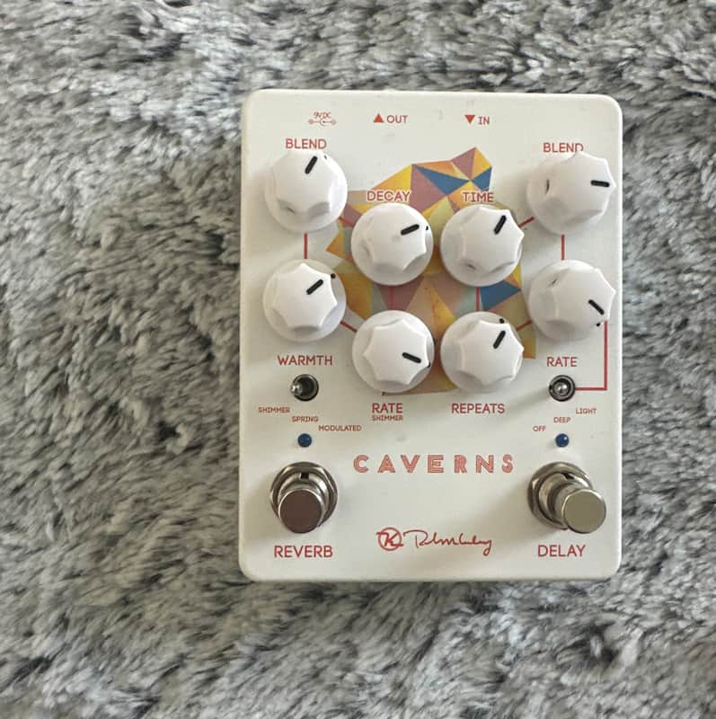 Keeley Caverns Reverb / Delay V2 2017 - Present - White image 1